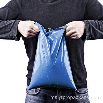 Beg polier plastik plastik yang boleh dikitar semula yang boleh dikitar semula
